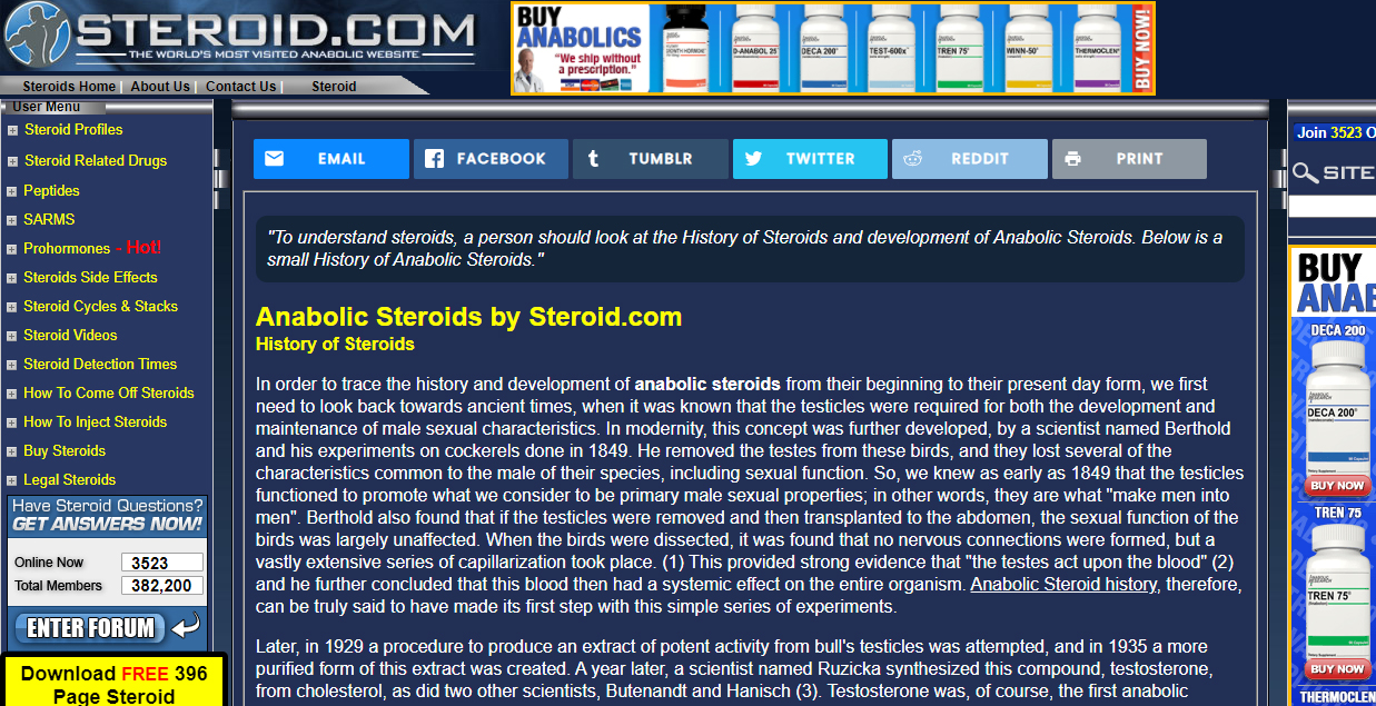 Steroid.com Review